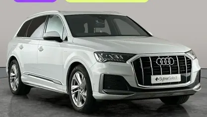 Used Audi Q7 S-Line 286 HP (210 kW) 2023 White SUV