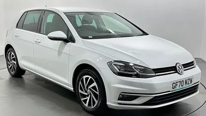 White Used 2020 VW Golf VII Edition Hatchback | £15,669 (Fair price)