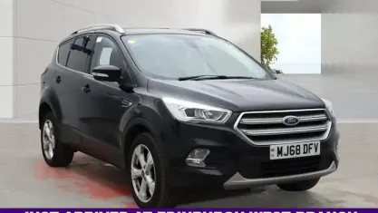 Used Ford Kuga Titanium 120 HP (88 kW) 2018 Black SUV