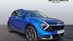 Blue Used 2022 Kia Sportage 4 SUV | £26,495 (Fair price)