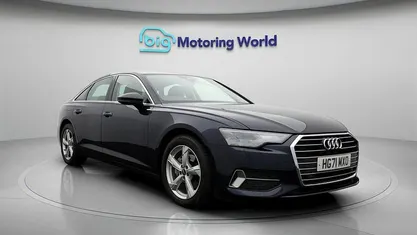 Used Audi A6 Sport 204 HP (150 kW) 2021 Blue Sedan