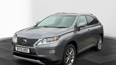 Metallic grey Used 2013 Lexus RX450h SUV | £11,795 (Fair price)