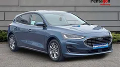 Blue Used 2022 Ford Focus Titanium Hatchback | £15,395 (Fair price)