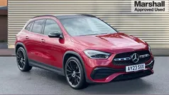 Red Used 2023 Mercedes GLA200 AMG Line Premium Plus SUV | £33,163 (Fair price)