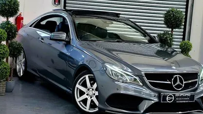 Grey Used 2016 Mercedes E220 AMG line Coupe | £8,695 (Fair price)