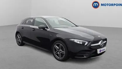 Black Used 2021 Mercedes A250 AMG line Hatchback | £17,349 (Fair price)