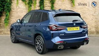 Used BMW X3 M Sport 184 HP (135 kW) 2023 Blue SUV