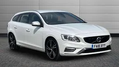 White Used 2018 Volvo V60 R-Design Estate | £10,395 (Fair price)