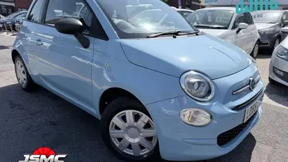 Used Fiat 500 Pop 69 HP (50 kW) 2015 Blue Hatchback