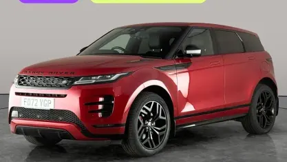 Used Land Rover Range Rover evoque Autobiography 309 HP (227 kW) 2023 Red SUV