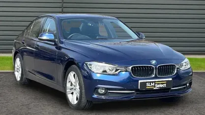 Used BMW 320 Sport Line 190 HP (139 kW) 2018 Blue Sedan