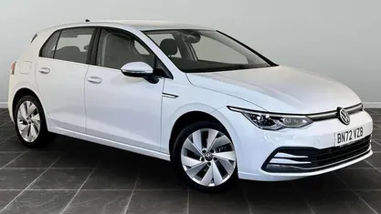 White Used 2022 VW Golf VIII Style Hatchback | £18,195 (Fair price)