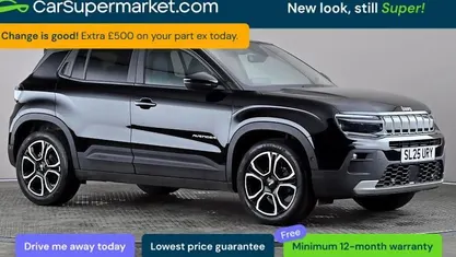 Used Jeep Avenger Summit 101 HP (74 kW) 2025 Black SUV