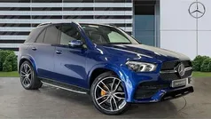 Blue Used 2021 Mercedes GLE400 AMG line SUV | £51,368 (Fair price)