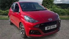 Red Used 2021 Hyundai i10 N Line Hatchback | £11,999 (Fair price)