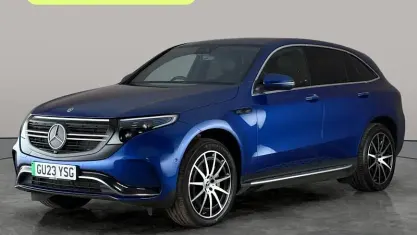 Used Mercedes EQC400 AMG line 300 kW (408 HP) 2022 Blue SUV