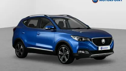 Käytetty MG ZS Exclusive 111 HP (81 kW) 2019 Sininen Katumaasturi