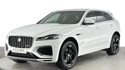 Usado Jaguar F-Pace R-Dynamic 163 HP (119 kW) 2021 Branco SUV