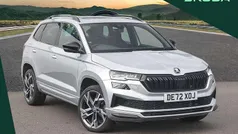 Brilliant silver metallic Used 2022 Skoda Karoq SportLine SUV | £24,995 (Fair price)