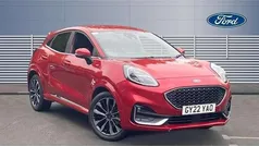 Red Used 2022 Ford Puma ST-Line SUV | £19,389 (Fair price)