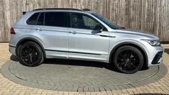Silver Used 2023 VW Tiguan Black Edition SUV | £30,899 (Fair price)