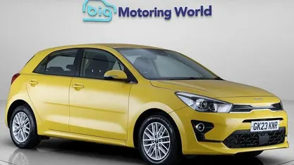 Yellow Used 2022 Kia Rio Hatchback | £11,800 (Good price)