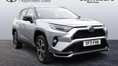 Silver Used 2021 Toyota RAV4 Hybrid SUV | £29,000 (Fair price)