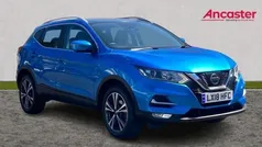 Blue Used 2017 Nissan Qashqai N-Connecta SUV | £11,995 (Fair price)