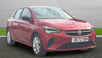 Used Vauxhall Corsa Design Edition 75 HP (55 kW) 2022 Red Hatchback