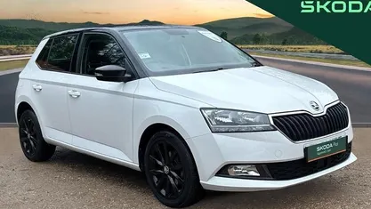 White Used 2021 Skoda Fabia Colour Edition Hatchback | £11,178 (Fair price)
