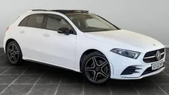 White Used 2022 Mercedes A250 AMG line Hatchback | £20,495 (Fair price)