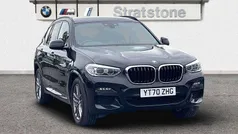 Black Used 2020 BMW X3 M Sport SUV | £23,699 (Fair price)