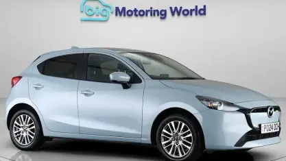 Used Mazda 2 Exclusive-Line 90 HP (66 kW) 2024 Blue Hatchback