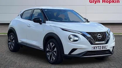 Used Nissan Juke Acenta 117 HP (86 kW) 2022 White SUV