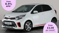 White Used 2020 Kia Picanto GT-Line Hatchback | £10,113 (Fair price)