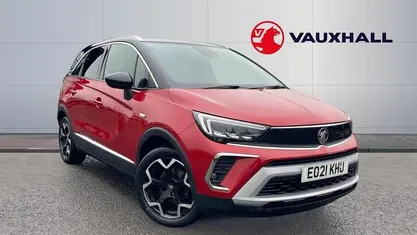 Red Used 2021 Vauxhall Crossland Ultimate SUV | £10,377 (Fair price)