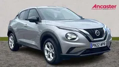 Silver Used 2022 Nissan Juke N-Connecta SUV | £16,975 (Fair price)