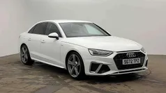 White Used 2022 Audi A4 S-Line Sedan | £22,500 (Super price)