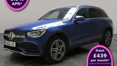 Blue Used 2022 Mercedes GLC220 AMG line SUV | £29,471 (Fair price)