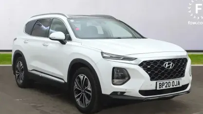 Used Hyundai Santa Fe Premium SE 200 HP (147 kW) 2020 White SUV