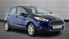 Blue Used 2015 Ford Fiesta Zetec Hatchback | £6,199 (Fair price)