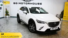 White Used 2017 Mazda CX-3 Inclusive SUV | £12,495 (Fair price)