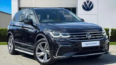 Black Used 2022 VW Tiguan R-line Edition SUV | £25,480 (Fair price)