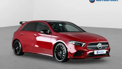 Used Mercedes A35 AMG Premium Plus 306 HP (225 kW) 2022 Red Hatchback