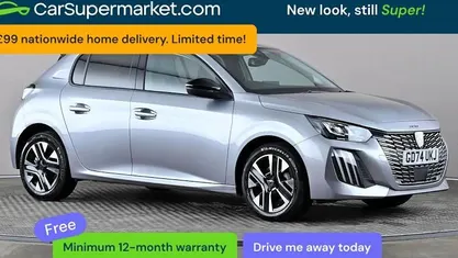 Used Peugeot 208 Allure 101 HP (74 kW) 2025 Grey Hatchback