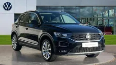 Black Used 2021 VW T-Roc SEL SUV | £21,516 (Fair price)