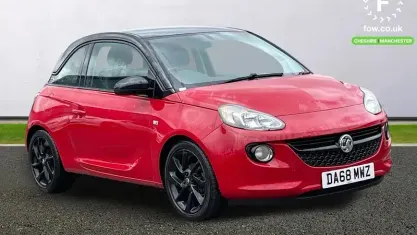 Used Vauxhall Adam 69 HP (50 kW) 2018 Red Hatchback