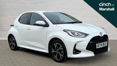 White Used 2024 Toyota Yaris Hybrid Design Hatchback | £20,015 (Good price)