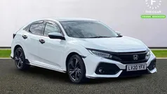 White Used 2020 Honda Civic Sport Hatchback | £17,199 (Fair price)
