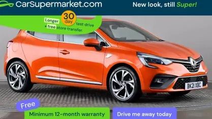 Gebraucht Renault Clio V RS Line 140 PS (102 kW) 2021 Orange Kleinwagen
